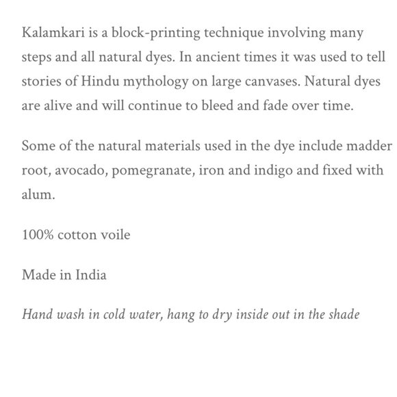 Jaya Kalamkari top reds - Picture 3 of 5